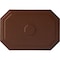 Ekena Millwork Felix Ceiling Medallion, Hand-Painted Copper Penny, 25 1/4"W x 17 1/4"H x 1 3/4"P CM25FECPS - alternate 1